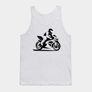 Biker Desing Gift Tank Top